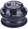 Steuersatz 1 1/8 Ahead 44mm-56mm,Fahrrad Steuersatz 1 1/8 Zoll Rennrad Threadless Headset Mountainbike Headset Gewinde Steuersatz Aluminiumlegierung für 44mm Steuerrohr und 28,6 mm Gabel(schwarz)
