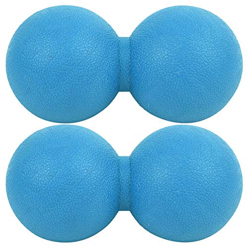 Alomejor Bolas de Masaje, Profundo Doble núcleo liberación miofascial Terapia Puntos activación Terapia miofascial Doble núcleo for Deportistas relajación en casa Oficina