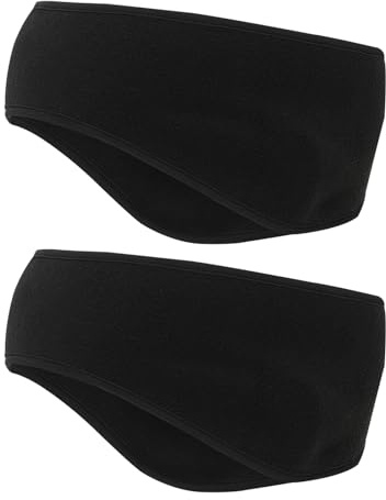 JSTHHTT 2 PCS Bandeaux de Hiver, Hiver Sport Bandeau Cache Oreille, Bandeau Cache-Oreilles pour l'hiver, Thermique Extensible Cache-Oreilles, pour Sports, Yoga, Danse, Running, Ski, Cyclisme