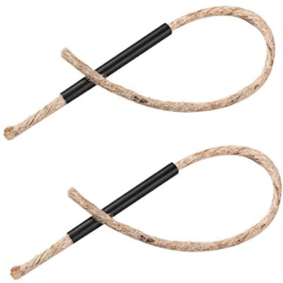 POPETPOP 1 Jeu Fusible Bloc Allume-feu Ficelle De Coton Sifflets pour Enfants Remplit Ventouse De Soudure Ficelle De Cuisine Corde De Départ De Feu Entrée Mèche Alliage D'aluminium 2 Pièces