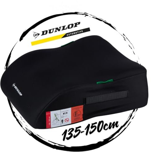 TronicXL für Dunlop Automotive : Auto Kindersitzerhöhung UN/ECE R129 KFZ Kinder Sitz Erhöhung Autositz - Sitzkissen Kinder 135-150 cm