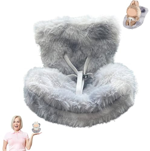 Siège Auto pour Poupées, Siège de Voiture pour poupée avec Coussin en Peluche, Siège de poupée de Ventilation de Voitures, Siège de sécurité pour Les Petites poupées, pour Une poupée Affichage