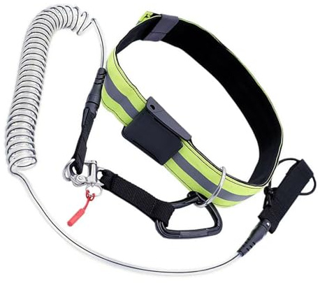 Hangsu Correa de surf, tabla de surf de agarre cómodo para adultos, tablas de surf, kayak, deportes acuáticos, accesorios de surf