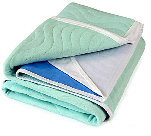 Community Washable Waterproof Bed Protector - 90x90cm Incontinence Bed Pad with Wings, 3L Absorbency | Ideal for Incontinence Pads, Waterproof Mattress Protection & Toilet/ Potty Training