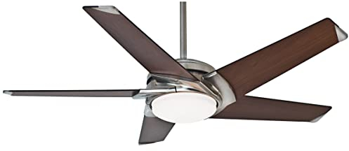 Casablanca Stealth, Indoor, Ceiling Fan, Quiet, 54 inch, Brushed Nickel