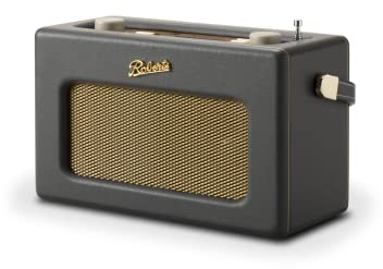 Roberts - Revival iStream 3L - Dab+/FM/Bluetooth/WiFi - Radio Portable - Gris Charbon