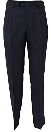Mac Lain Pantalone Classico Due Pence Fresco Lana Made In Italy Primavera Estate M2249 taglie dalla 46 alla 62 vari colori taglia 50 colore blu