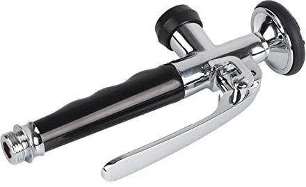Robinet De Pré-rinçage, Pulvérisateur Commercial Tête De Robinet Buse à Vaisselle Haute Pression avec Poignée Antidérapante Pièces pour Cuisine Finition Chromée