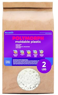 900 g de perles en plastique polymorphes malléables en granulés pour fondre 0,9 kg