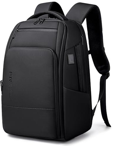 Fenree.geer Erweiterbarer Laptop Rucksack, Business Rucksack Herren,17 Zoll laptoptasche, Arbeitstasche für Herren und Damen Mädchen, geeignet für Schule, Reisen, Pendeln