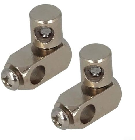 Yhenlovtt Double articulation réglable en métal, double joint, ensemble de pièces à double joint, réglable à 360 degrés pour les besoins d'installation excentrique de vidange