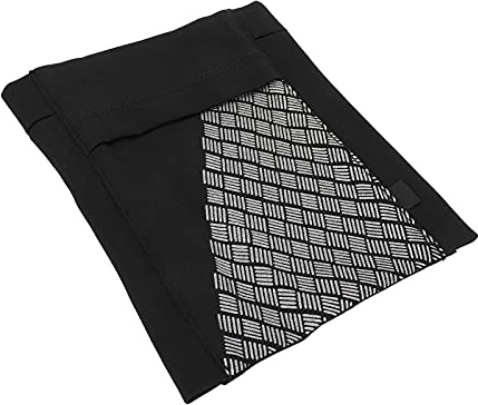 Yctze Correa del Soporte del Brazalete del Teléfono Celular Deportivo - Manga de Caja de la Banda de la Banda del Brazo del Corredor para Entrenamientos - Negro (M)