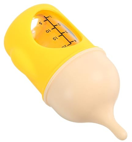 BESTonZON Biberon 20ml en Silicone Léger pour Chatons et Chiots Structure, pour L'alimentation la Maison Animalerie