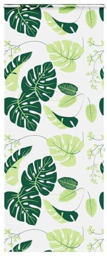 Mokuyary Tenda a rullo per doccia con cassetta, 100 x 240 cm, larghezza tessuto 96 cm, per vasca da bagno e doccia, tenda da doccia, tenda da bagno A2