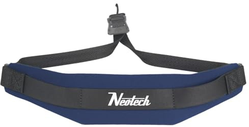 Neotech Soft Sax, Navy, Regular, Metal Hook Saxophone Strap (1903192)