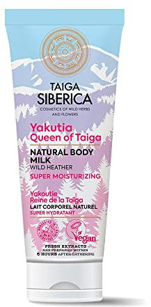 Leche corporal natural Superhidratante Taiga Natura Siberica 200 ml