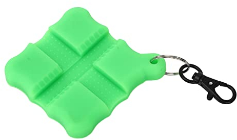 Bogenschießen-Pfeilzieher aus Silikon, Schützen Sie Ihre Hände, Tragbarer Bogenschießen-Pfeilzieher, Kompakter, Weicher Zielentferner mit Haken für den Hof (Grün)