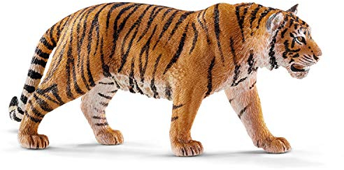 SCHLEICH 14729 WILD LIFE Tiger Figurine for ages 3+