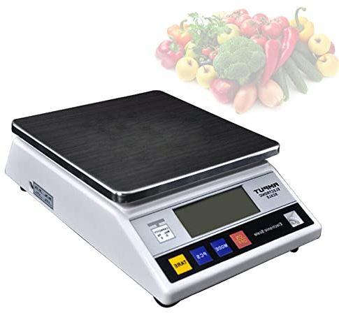 Tara Zero - Bilancia Digitale Elettronica per Lettere da Tavolo, Precisione 0,01 g, 7,5 kg, con Display LCD, per Uso in Cucina, Consiglio o Ufficio, Funzione di Conteggio