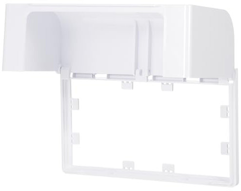 DOITOOL Boîtier De Prise Étanche Double 86 Type Adhésif Protection Contre L'Eau Pour Cuisine Salle De Bain Salon