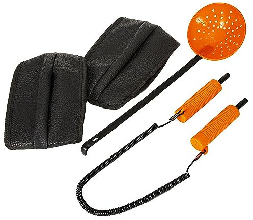 Isfiske-set isplektrum isfiske sked knäskydd kombination för isfiske