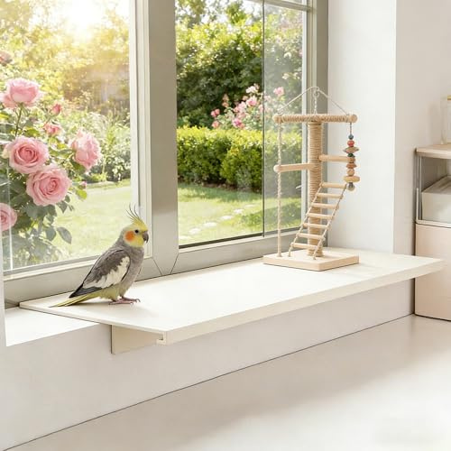 Rallonge D'appui de Fenêtre Rallonge Rebord Fenêtre Étanche L'organisation Cuisine, Rallonge Bureau Minimaliste, Étagères Plantes Fenêtre Salle Bain/Chambre/Balcon(25x40cm(9 7/8x15 3/4))