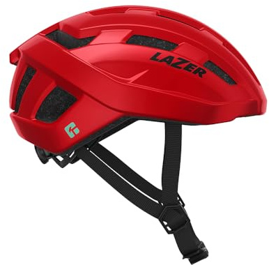 LAZER Tempo KinetiCore Bike Helmet, Lightweight Bicycling Gear for Adults, Men & Women’s Cycling Head Gear, Red, One Size