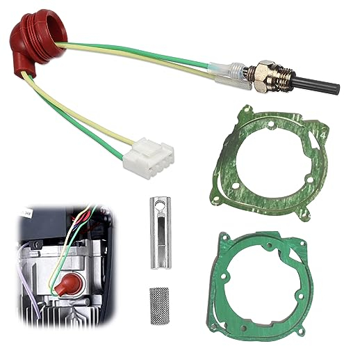 Aoreun Standheizung Keramik Glühkerze, Keramik Pin Glühkerze Kit 12V 2KW 5KW 8KW, Universal Parkheizung Keramik Glühkerze für Luft Diesel Parkheizung Auto LKW Boot Air Diesel Standheizung