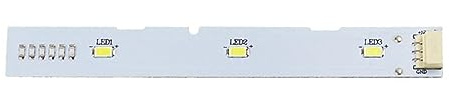 Newwyt Refrigerator LED Light Bar Strip Lamps for Haier BCD-575WDBI 0064001827 Front-door ABS