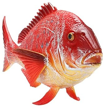 minkissy 1 Pc Accessoire Alimentaire Réaliste Figurines De La Vie Marine Faux Poisson Réaliste Jouet De Simulation De Poisson Modèle De Poisson De Mer Jouets d'animaux Solide Statue