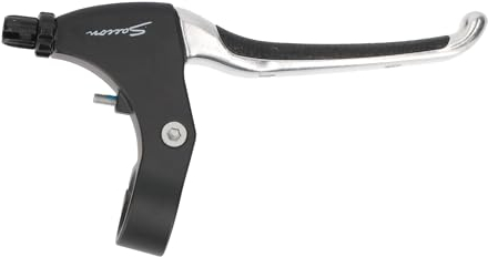 TIYO Bremshebel 4 Finger schwarz Alu Leder rechts