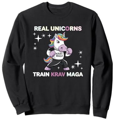 Lustiges Krav Maga Girl- Lustiges Kampfsport Einhorn Sweatshirt
