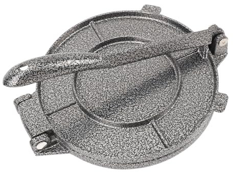 Lwuey Presse Tortilla en Aluminium - Machine à Tortillas Presse Tacos pour Faire Crêpes Tartes Rotis Indiens Galette Arepas Quesadillas Empanadas Patacones