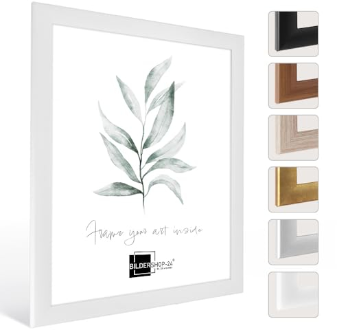 Bilderrahmen für Puzzle ca. 300-500 Teile 38X54cm Weiß (matt)