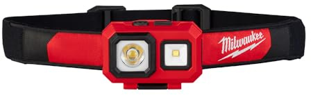Milwaukee 2104 Spot Flood 450 Lumens Adjustable Hard Hat Headlamp Light