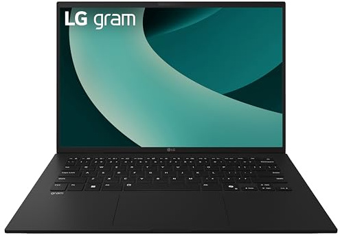 LG gram 14-inch Thin and Lightweight Laptop, Windows 11 Home, AI-Enabled Intel Evo Edition Powered by Intel Core Ultra7(Series 2) 255H Processor, 32GB RAM, 1TB SSD, Obsidian Black