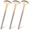 GEEHUA 3 pennelli per maschera viso, manico in legno, pennello a ventaglio, trucco cosmetico, per trattamenti viso, maschere, pennello a ventaglio, pennello applicatore