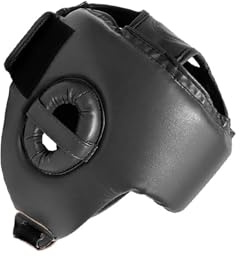 LIXSAZSE Casque de Boxe pour Enfants (garçons et Filles) - Casque de | respirant, ajustable et rembourré - Équipement de sécurité pour le sparring, le MMA, le karaté, le sanda et le grappling