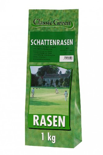 Classic Green Rasen Schattenrasen | 10x 1kg für schönen Rasen