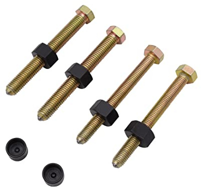Astro Pneumatic Tool 'Last Chance' Impact Rated Hub Removal Bolt Kit, Black & Gold