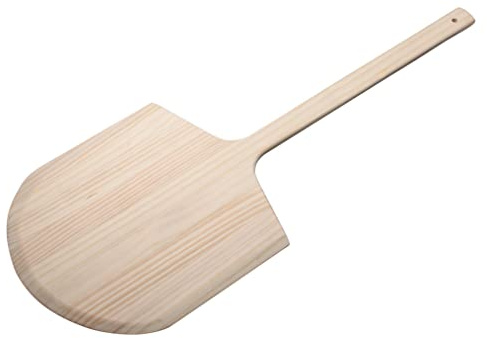 Winco 14 x 15 x 15 Wooden Pizza Peel With 36 Handle