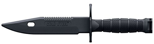 Cold Steel 92RBNTZ Rubber Training M9 Bayonet Knife,Black