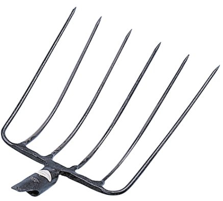 Kerbl Freund-Victoria Markengabel Maisgabel Forke Stallgabel 6 Zinken Federdülle