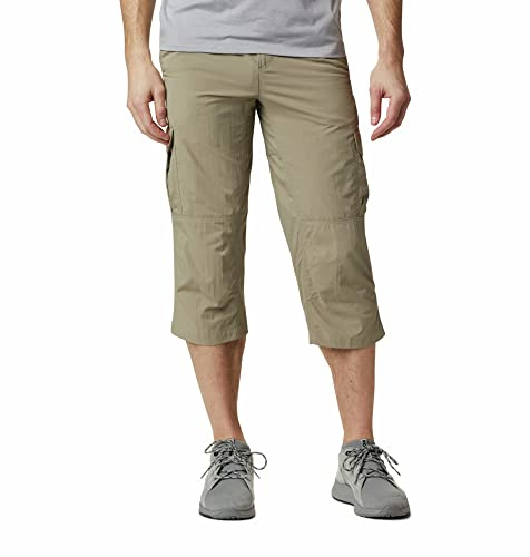 Columbia Homme Silver Ridge 2 Pantacourt Capri, Tusk 221, W36/L19 EU