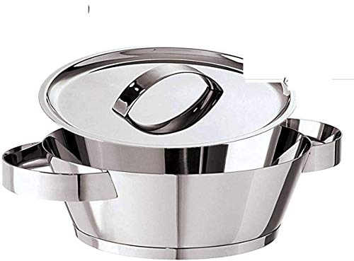 Sambonet. S-Pot Bratentopf cm 28 mit Deckel 51309-28 lt 3,5 - d 28 cm - h 9 cm