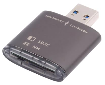Cablecc 5Gbps USB 3.0 a scheda di memoria NM Nano & SD Card Reader Writer per Mate Seial Phone & Camera & Laptop