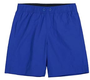 Champion Boy's Legacy Boy - Pantalones Cortos de Playa con Logotipo Grande, Azul (BS008), L, Azul (Bs008), 11-12 Años