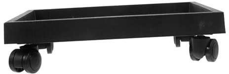 BESPORTBLE Vassoio per Piante in Base per Vasi da Fiori Vassoio con Ruote per Trasporto Facile e Resistente Adatto Vasi di Varie Dimensioni