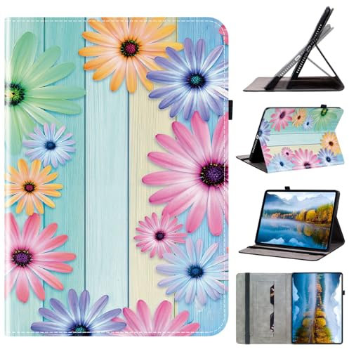 Mldjomid Custodia Protettiva Compatibile con Amazon Fire HD 8 (2018/2017/2016/2015) 8 Pollici Flip in Pelle PU Cover con Supporto e Slot per Scheda Tablet Custodia Case (Girasole)