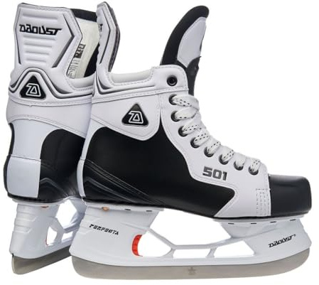 Daoust 501 Intermediate ishockeyskridskor, skostorlek: normal (vit, 4,5 = EU 38)